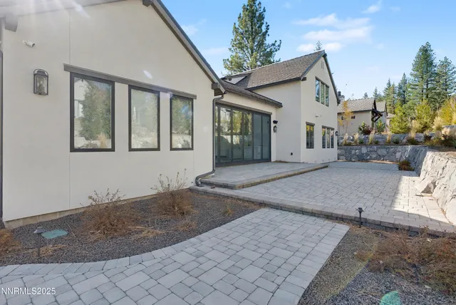 a view of a house with a outdoor space
