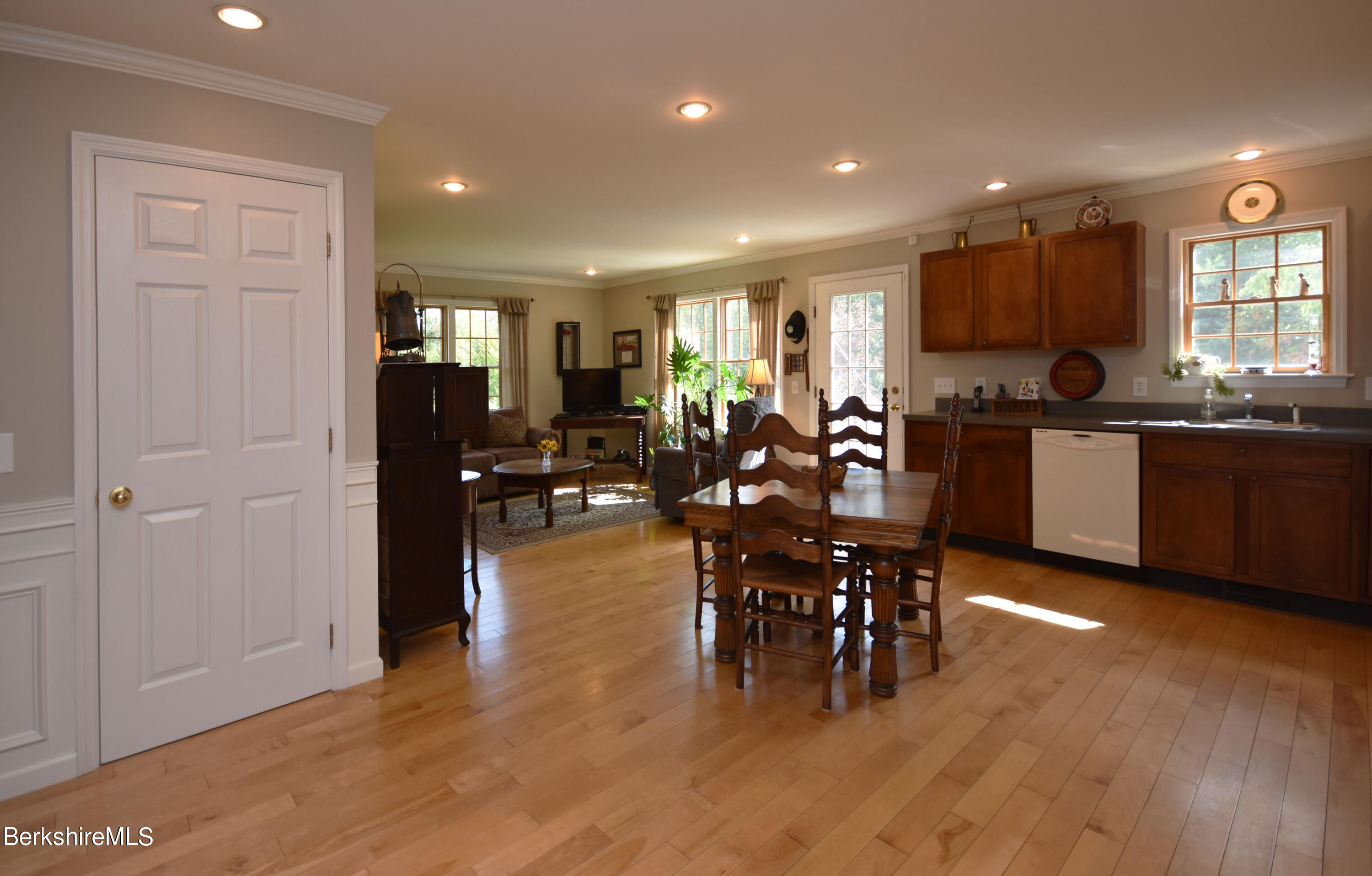 1540 East Windsor Road Windsor, MA 01270 - Photo 11 of 52 a kitchen with lots of counter top space and dining table