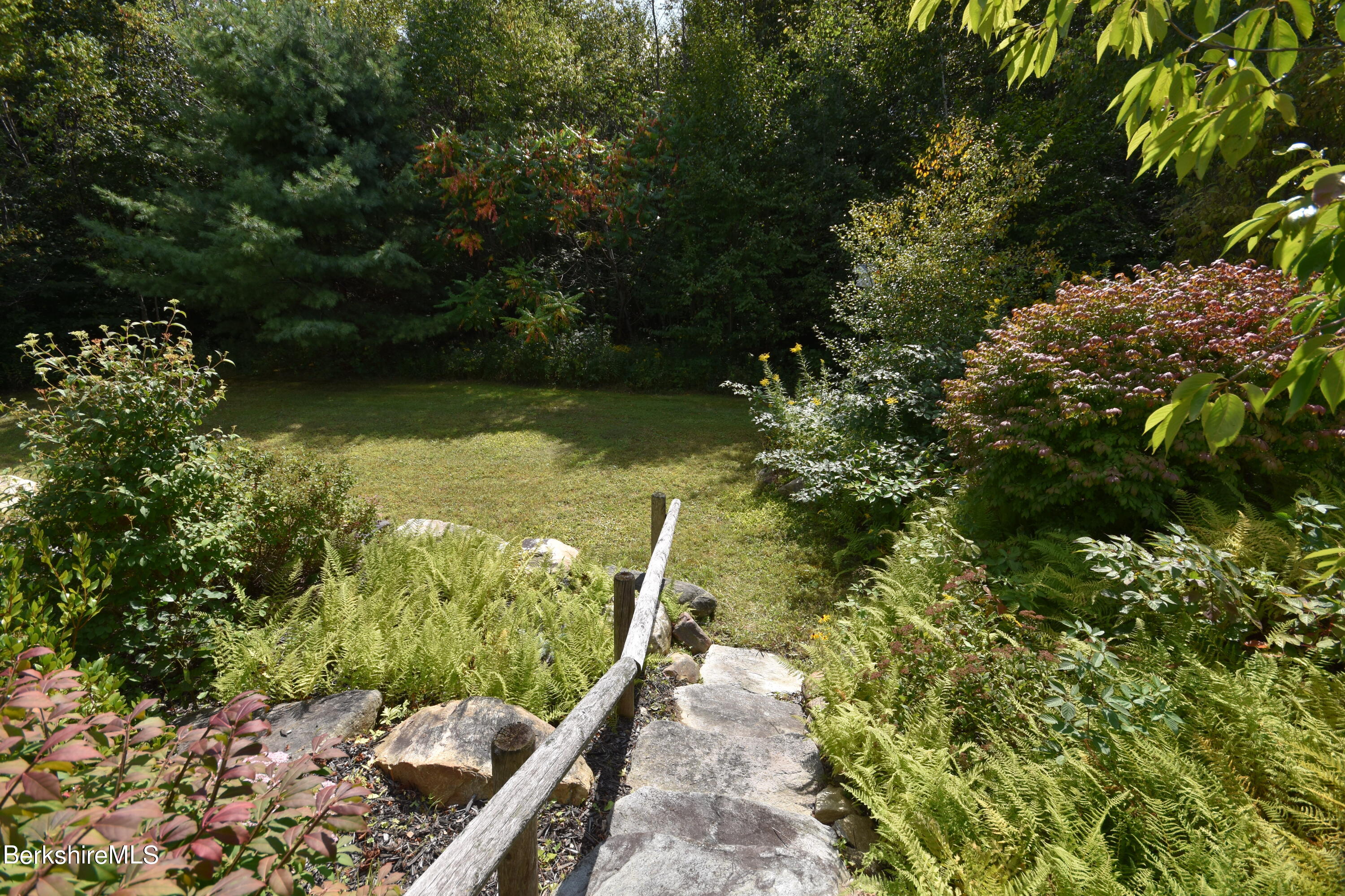 1540 East Windsor Road Windsor, MA 01270 - Photo 45 of 52 a view of a yard with plants and large trees