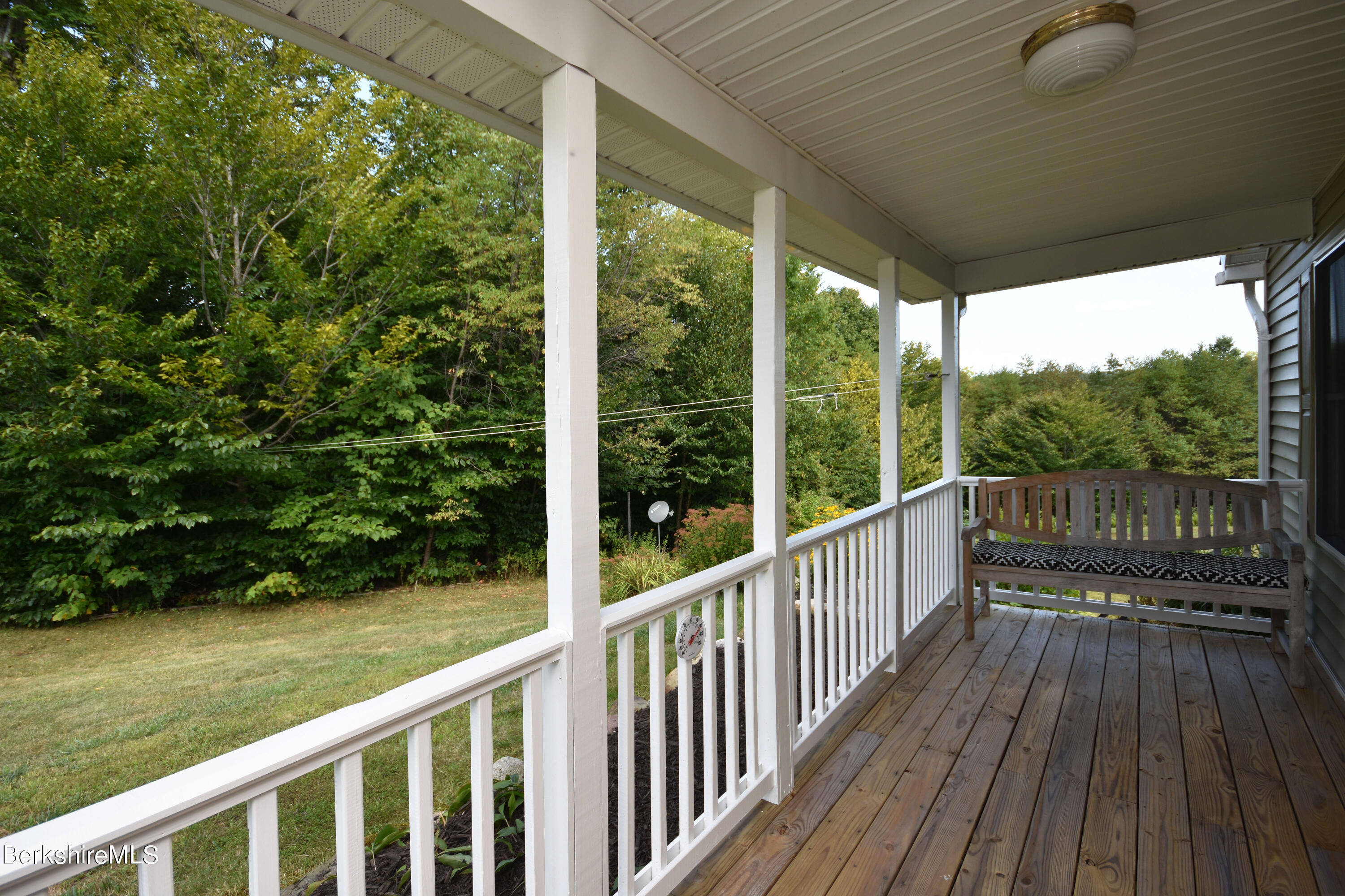 1540 East Windsor Road Windsor, MA 01270 - Photo 5 of 52 a view of balcony with wooden floor