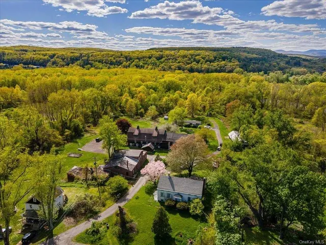 a view of lake with mountain
