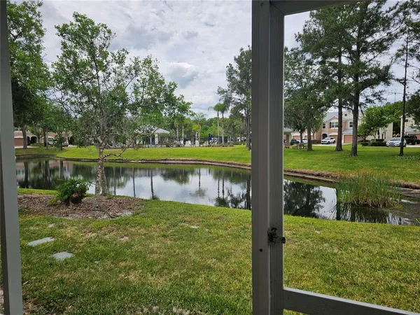 a view of front door