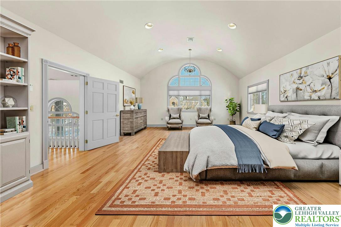 3640 Manor Road Bethlehem, PA 18020 - Photo 23 of 36 a bedroom with a large bed and a window