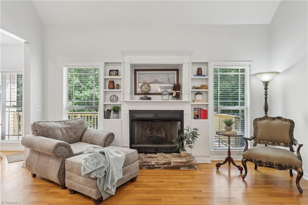 449 Wallburg-High Point Road Winston-Salem, NC 27107 - Photo 14 of 50 Love the built Ins by the fireplace