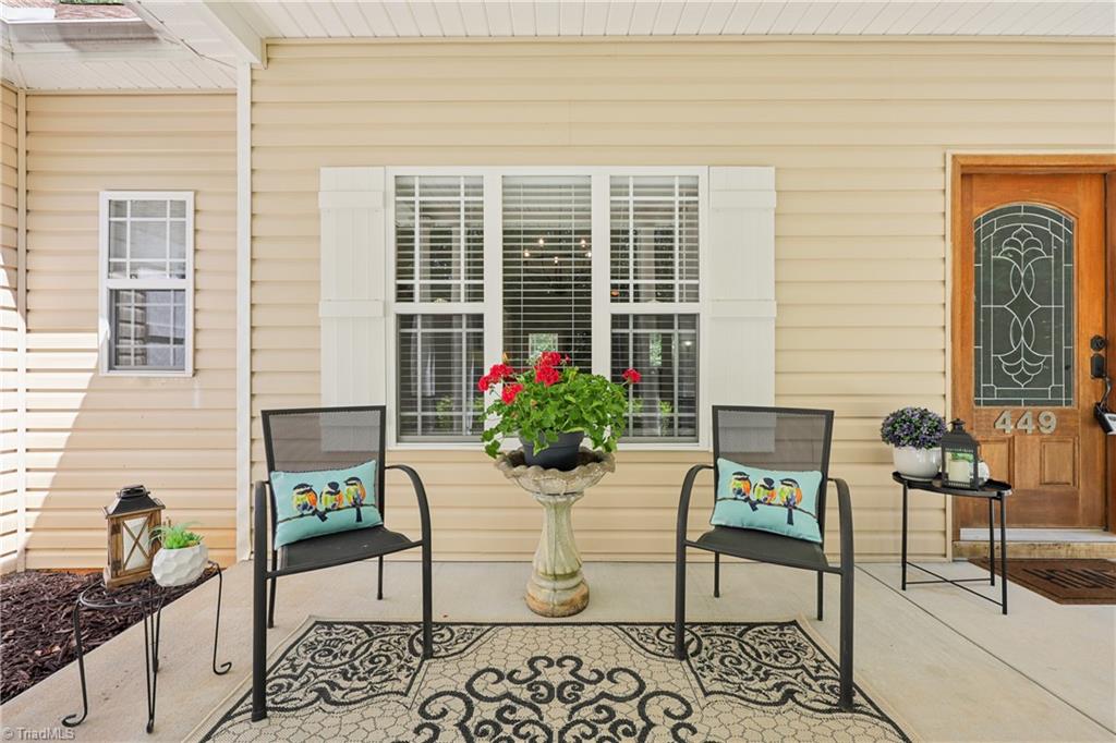 449 Wallburg-High Point Road Winston-Salem, NC 27107 - Photo 7 of 50 Great Covered Porch