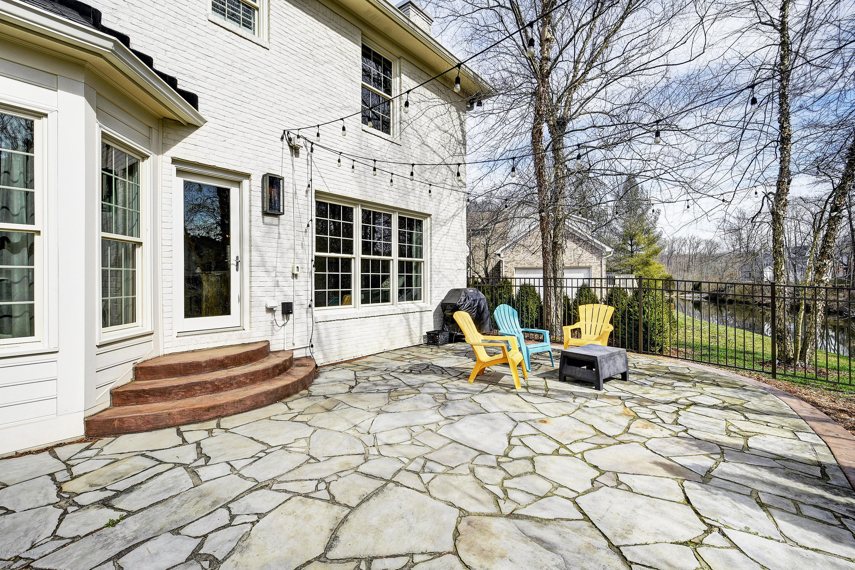 7006 Rock Hill Road Prospect, KY 40059 - Photo 61 of 70 Creek stone patio
