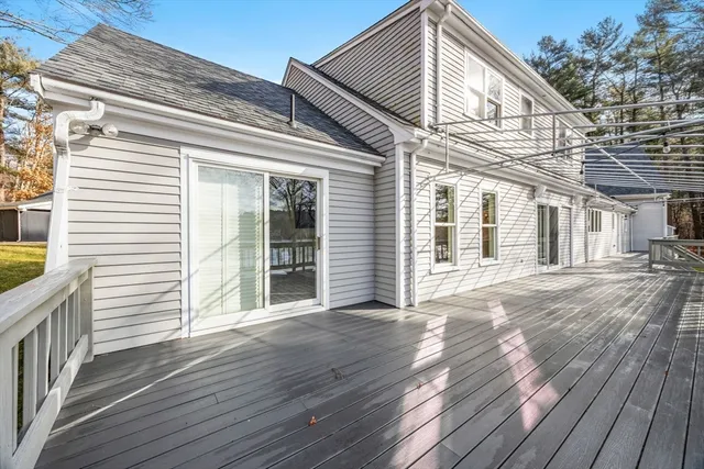 a view of a house with a roof deck