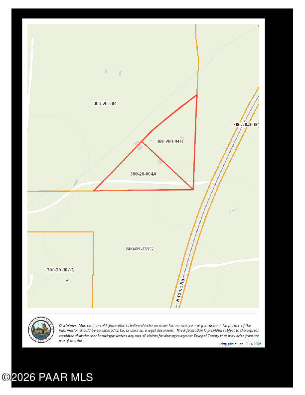 4850 Forest Service 102 Road Prescott, AZ 86305 - Photo 1 of 1 4840 & 4850 N Tonto Road-County Pic Parc