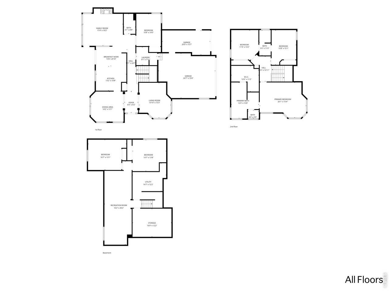 4141 St Croix Street Boulder, CO 80301 - Photo 47 of 50 Floorplan All Floors