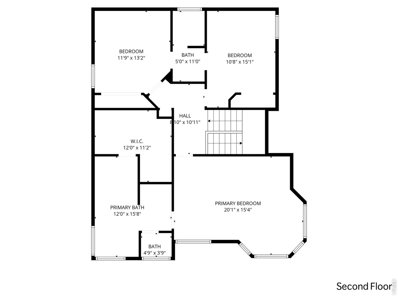 4141 St Croix Street Boulder, CO 80301 - Photo 49 of 50 Floorplan 2nd Floor