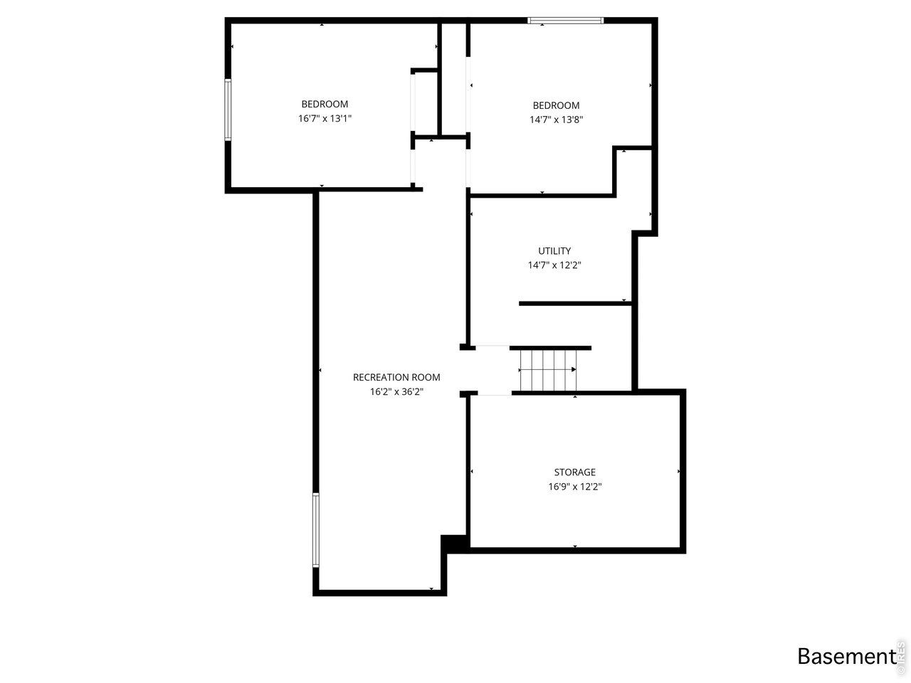 4141 St Croix Street Boulder, CO 80301 - Photo 50 of 50 Floorplan Basement