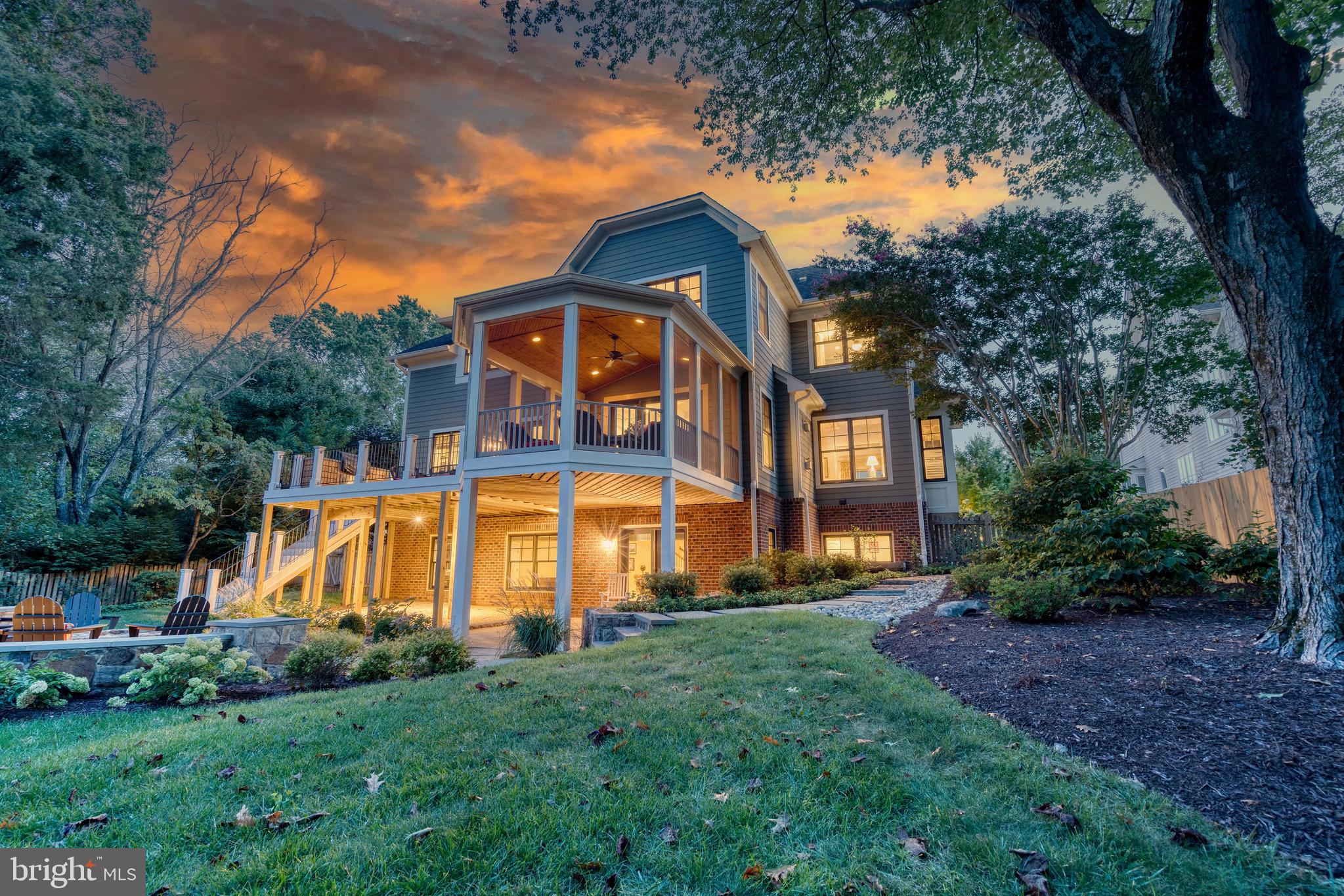 1415 Kurtz Road McLean, VA 22101 - Photo 112 of 129 Exterior Twilight