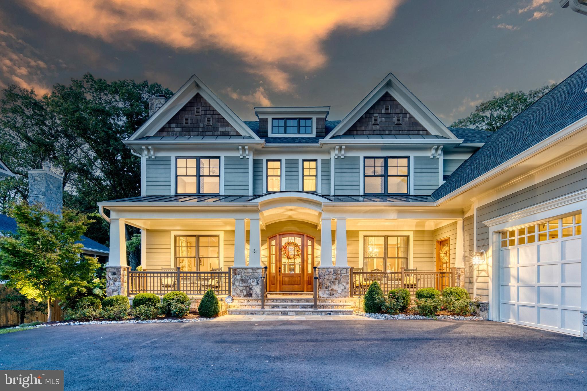 1415 Kurtz Road McLean, VA 22101 - Photo 122 of 129 a front view of a house with a porch
