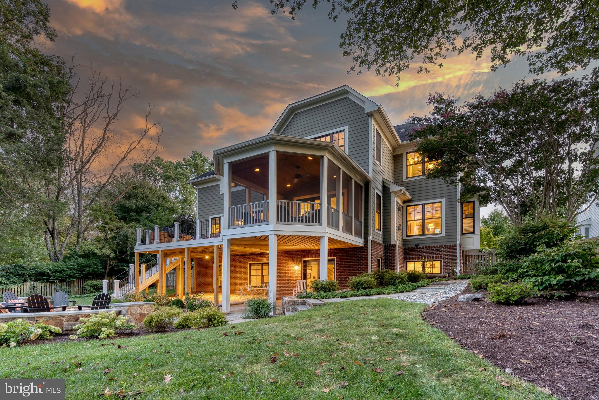 1415 Kurtz Road McLean, VA 22101 - Photo 3 of 129 Exterior Twilight