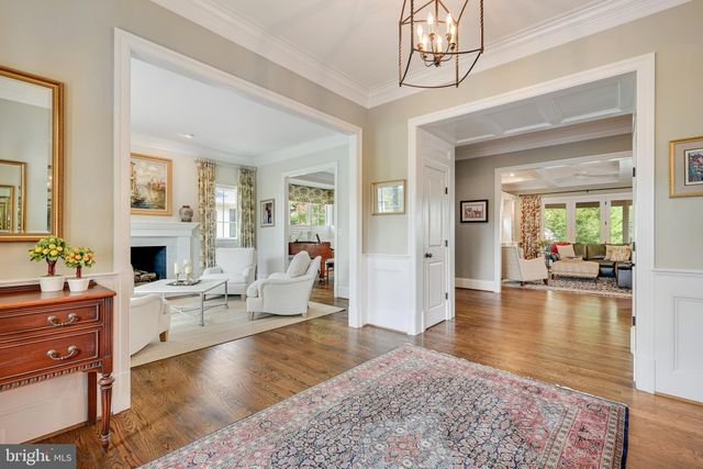 a view of livingroom with hardwood floor and a ceiling fan