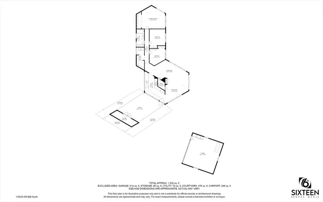 a picture of a room with a white wall and a window