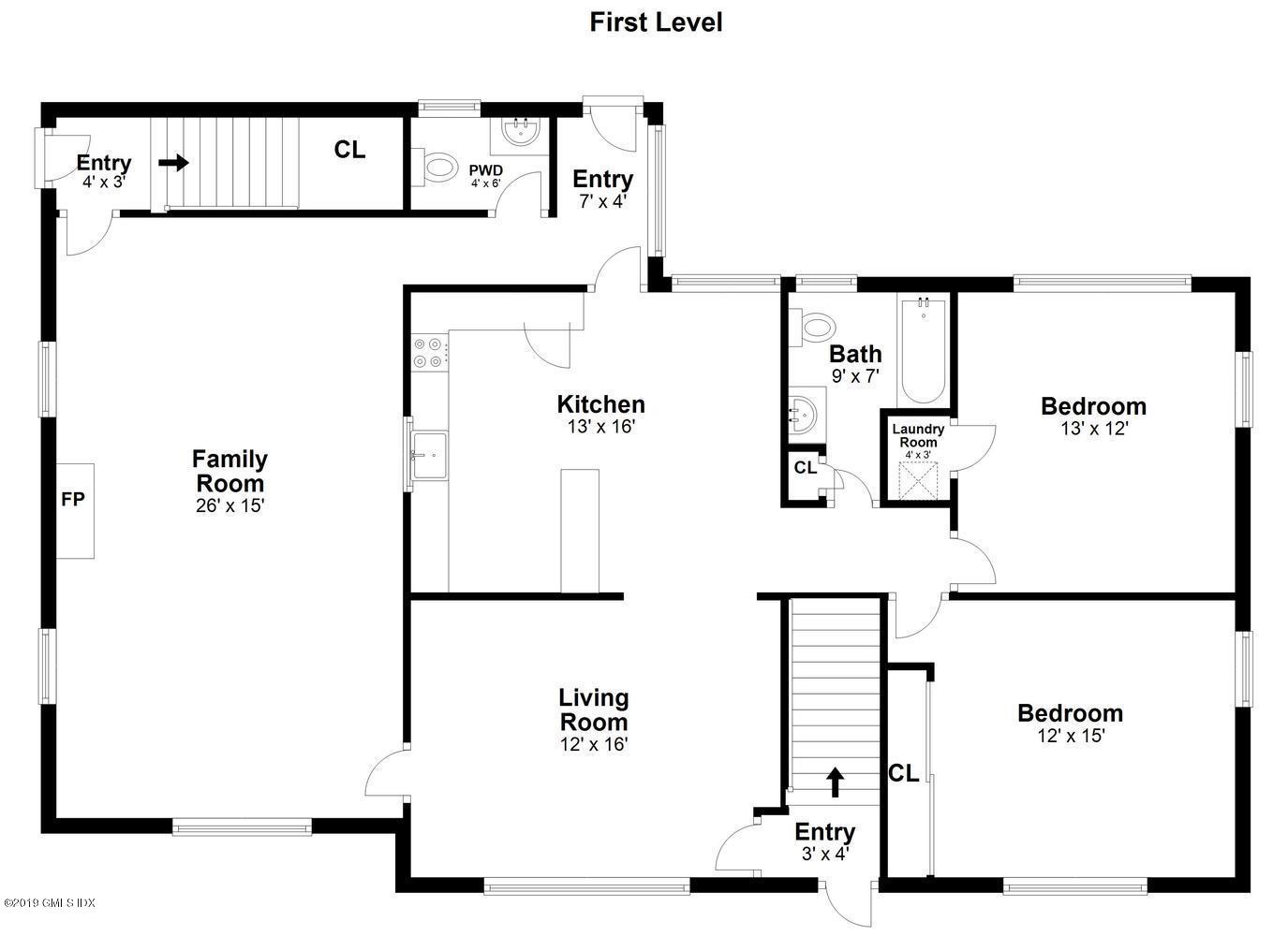 2 Booth Terrace Greenwich, CT 06830 - Photo 5 of 8 a picture of a wall with white and white cabinet