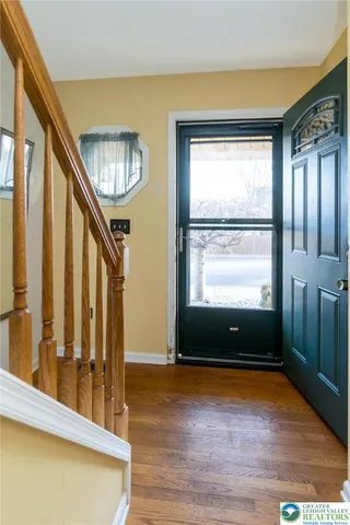 a view of an entryway