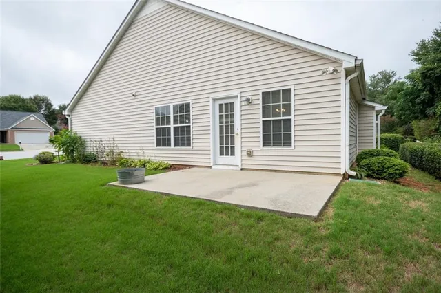 a view of outdoor space and yard