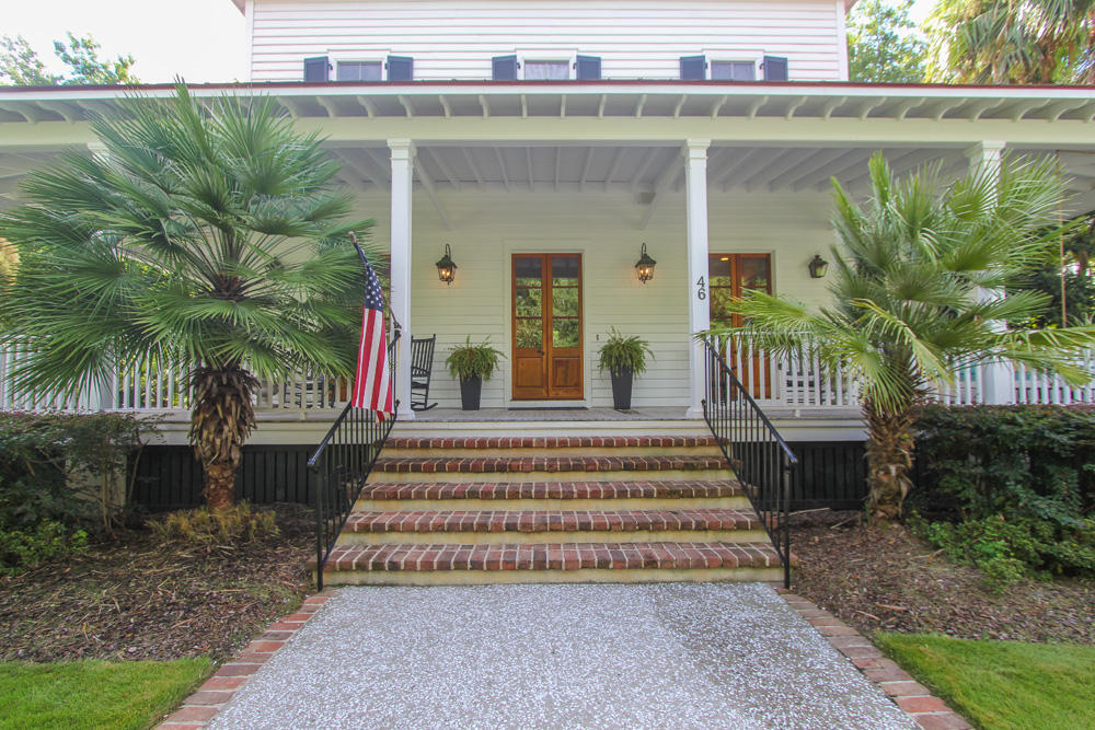 46 Hopetown Road Mount Pleasant, SC 29464 - Photo 3 of 18 Front porch view 1