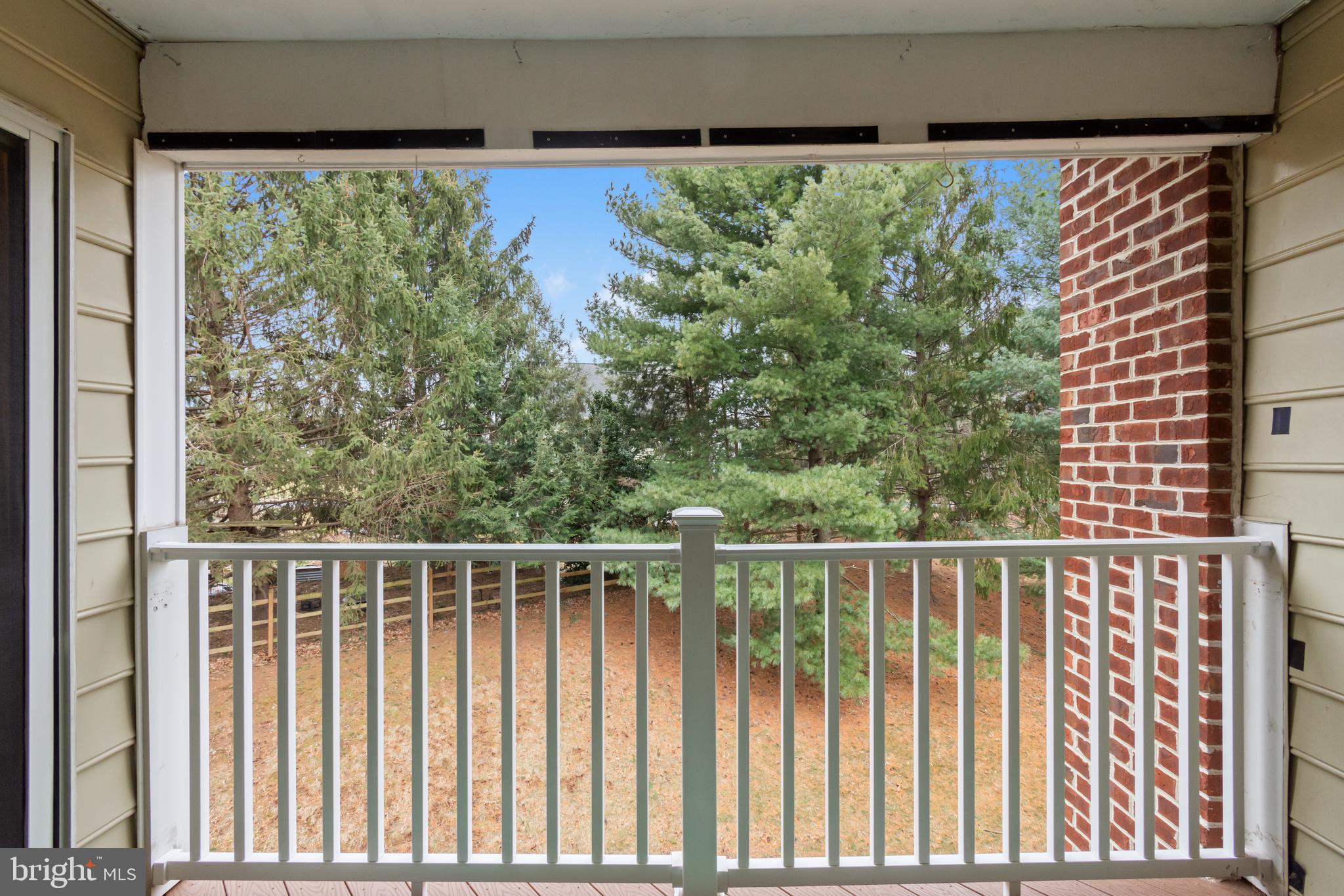 2406 Ellsworth Way, Unit 3B Frederick, MD 21702 - Photo 24 of 27 Peaceful private view from the deck