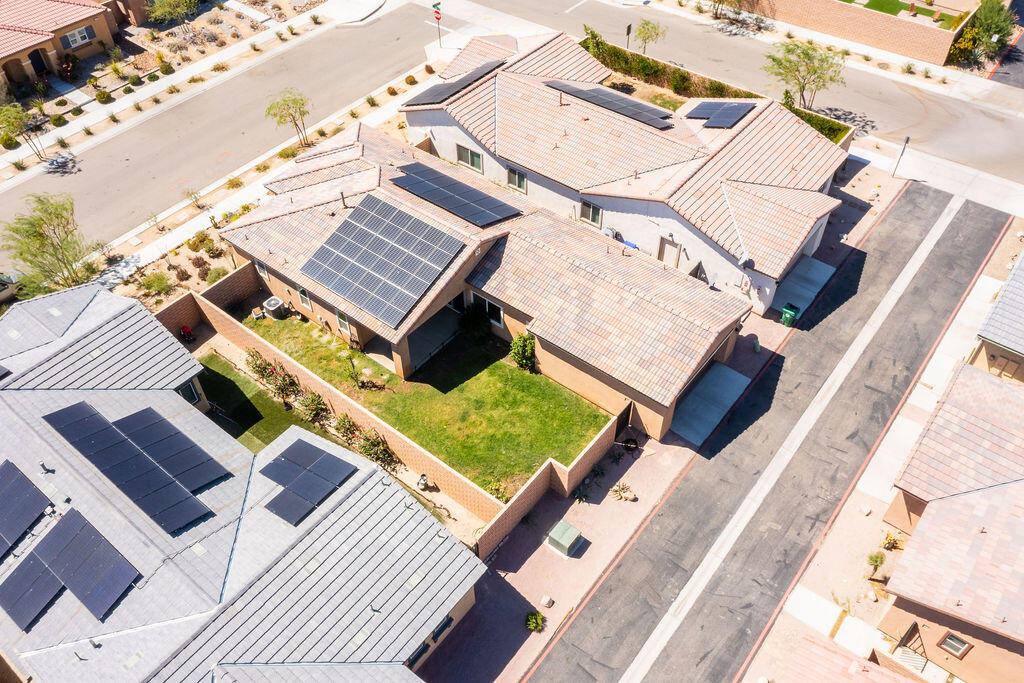 67470 Rio Naches Road Cathedral City, CA 92234 - Photo 26 of 32 an aerial view of a house with a yard