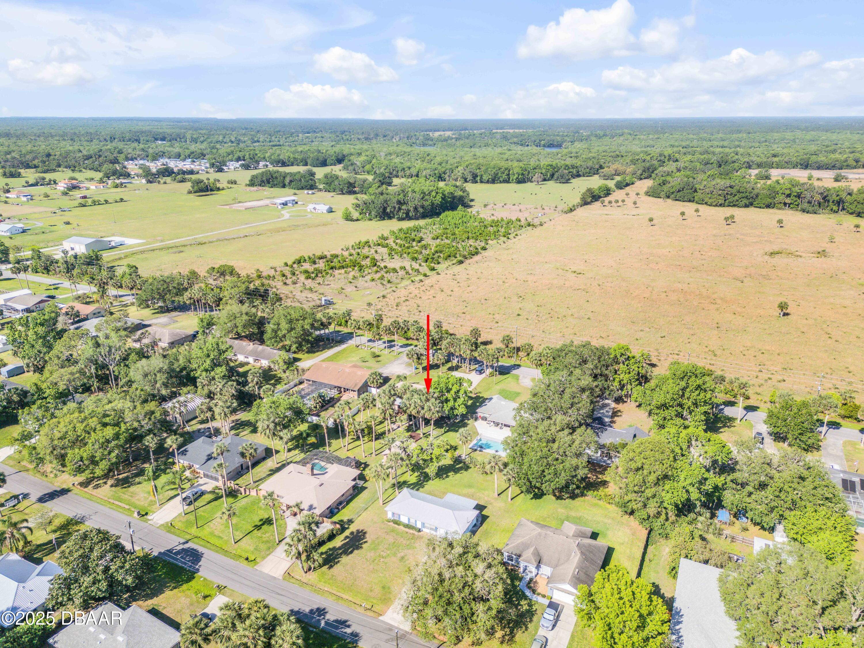 1617 Hontoon Road DeLand, FL 32720 - Photo 43 of 43 an aerial view of ocean and residential houses with outdoor space
