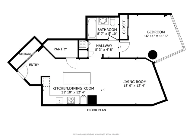 $849,000 | 77 Hudson Street, Unit 1808, Jersey City, NJ 07302
