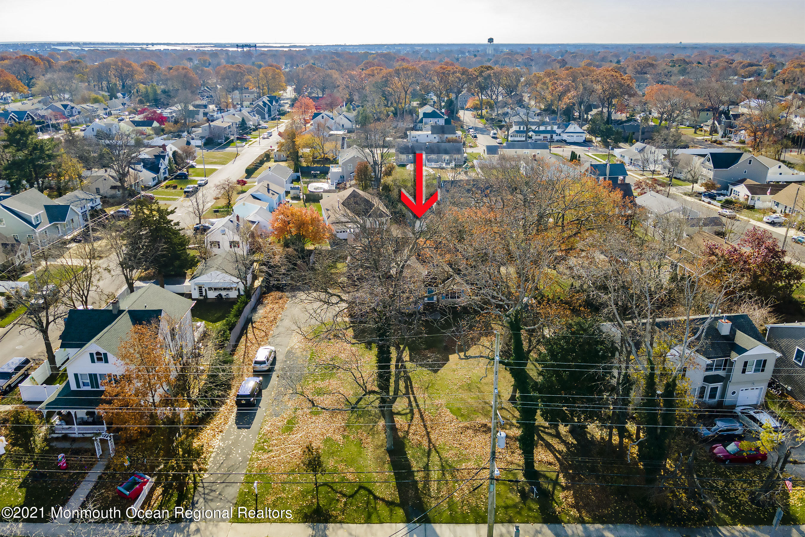 914 Ocean Road Point Pleasant, NJ 08742 - Photo 34 of 40 Front Aerial 1 arrow