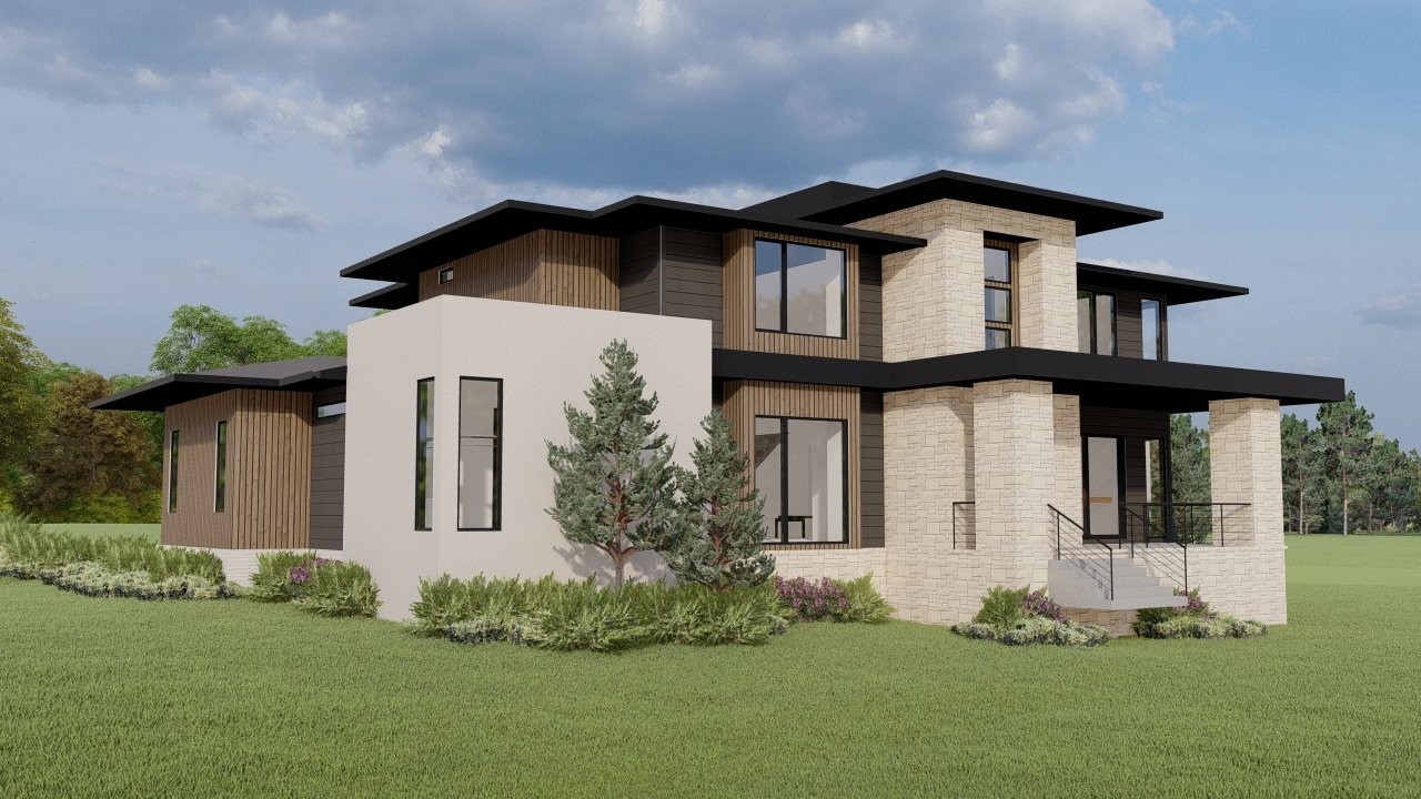 Undisclosed Address Nashville, TN 37205 - Photo 3 of 9 a house with garden in front of it