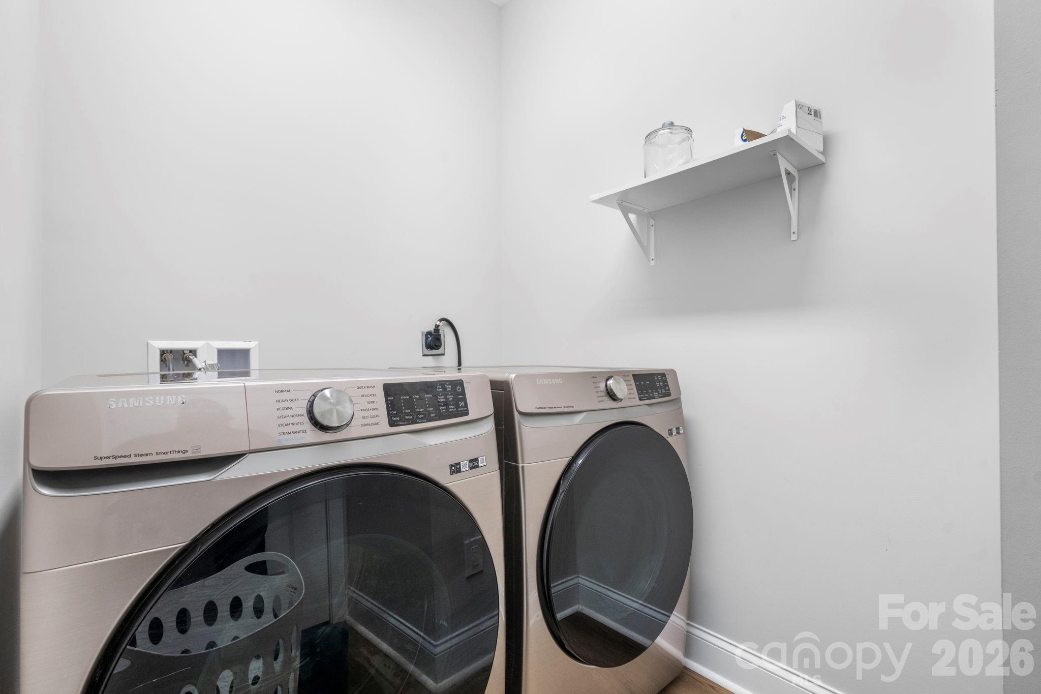 402 2nd Street Southwest Hickory, NC 28602 - Photo 19 of 24 a utility room with dryer and washer