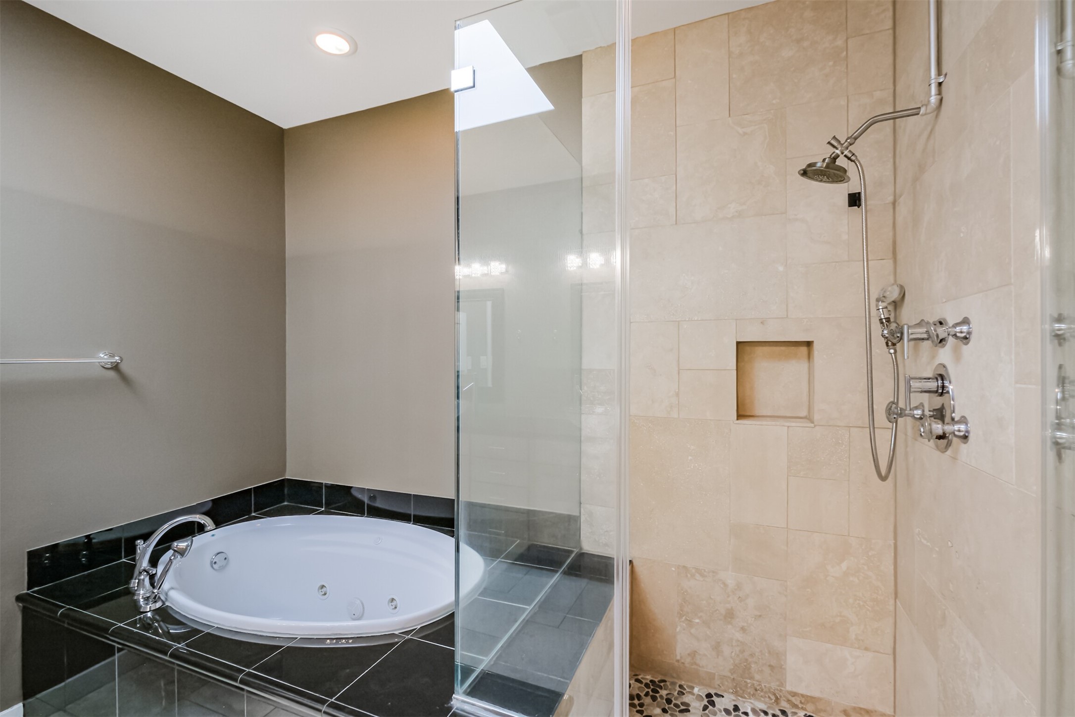 2364 Arlington Street Houston, TX 77008 - Photo 31 of 45 a bathroom with a sink and a mirror