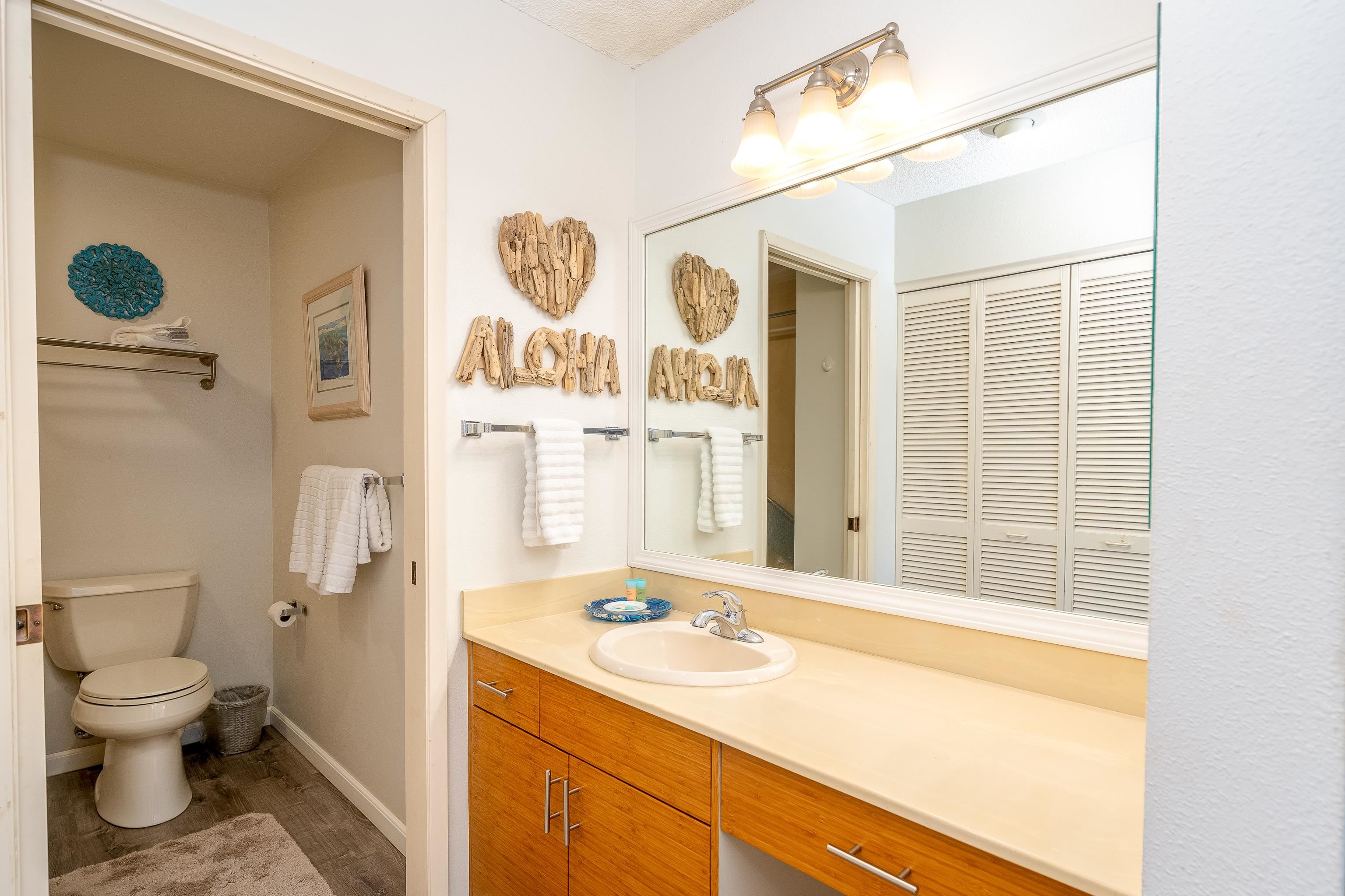 2777 South Kihei Road, Unit G101 Kihei, HI 96753 - Photo 26 of 32 a bathroom with a sink a toilet and shower