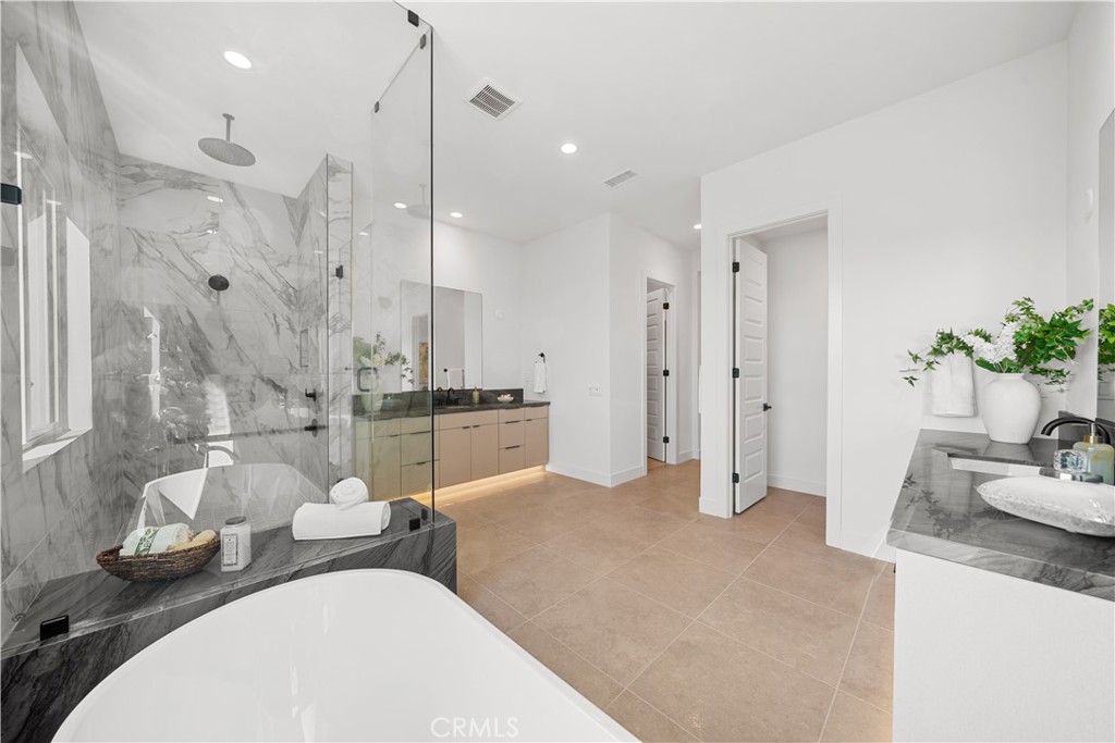 18302 Saddle Crest Silverado, CA 92676 - Photo 18 of 40 a living room with furniture and a chandelier