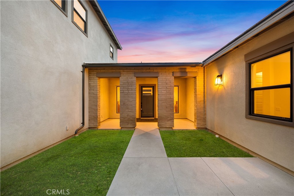 18302 Saddle Crest Silverado, CA 92676 - Photo 36 of 40 a view of porch with a yard