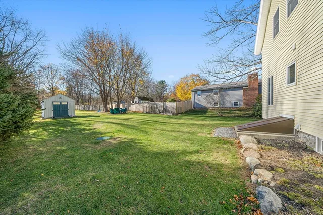 a view of a volley ball court