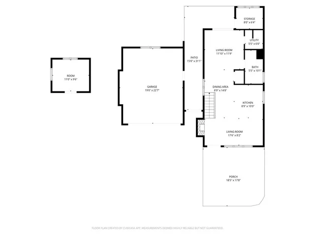 a car parked in front of a house