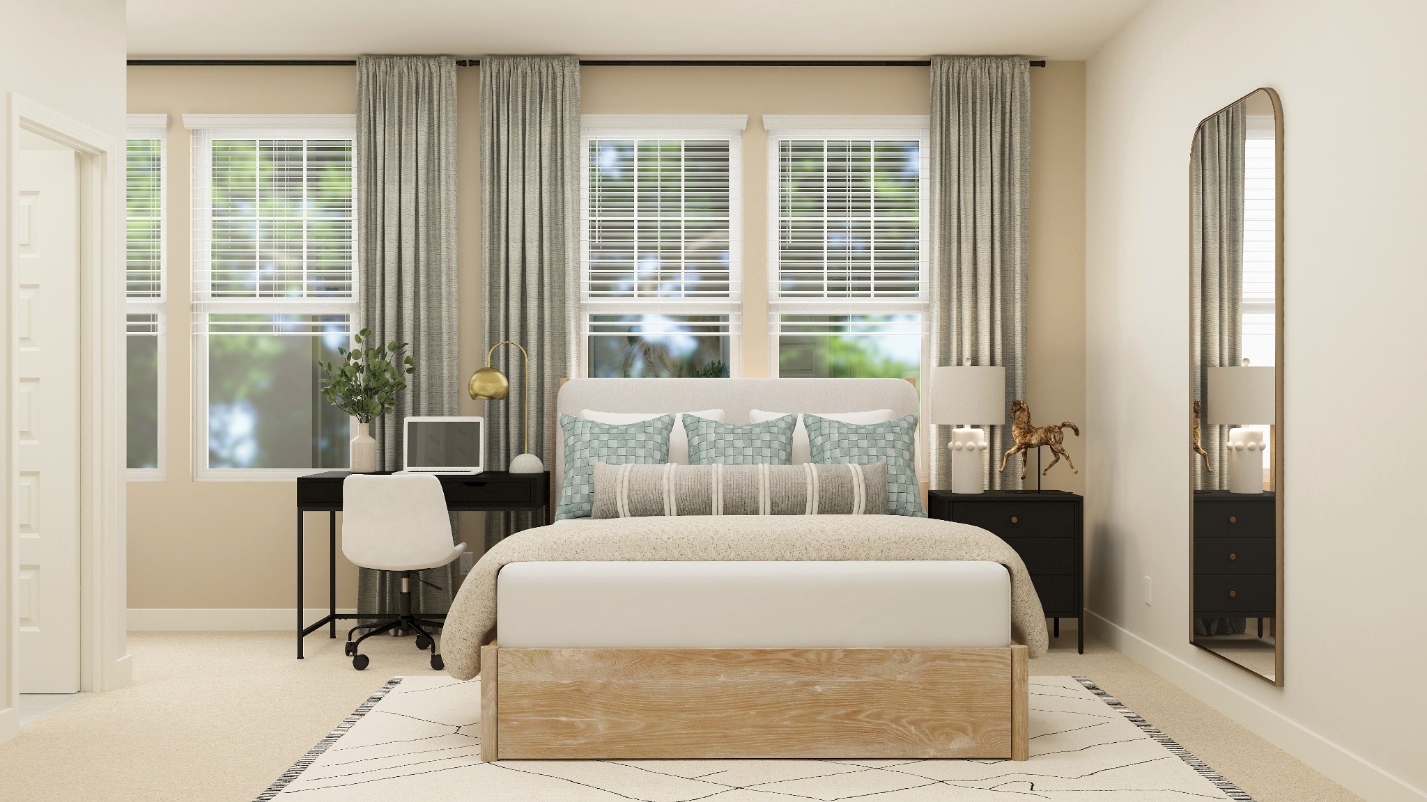 524 Hinton Street Lebanon, TN 37090 - Photo 14 of 20 a bedroom with a bed and a large window