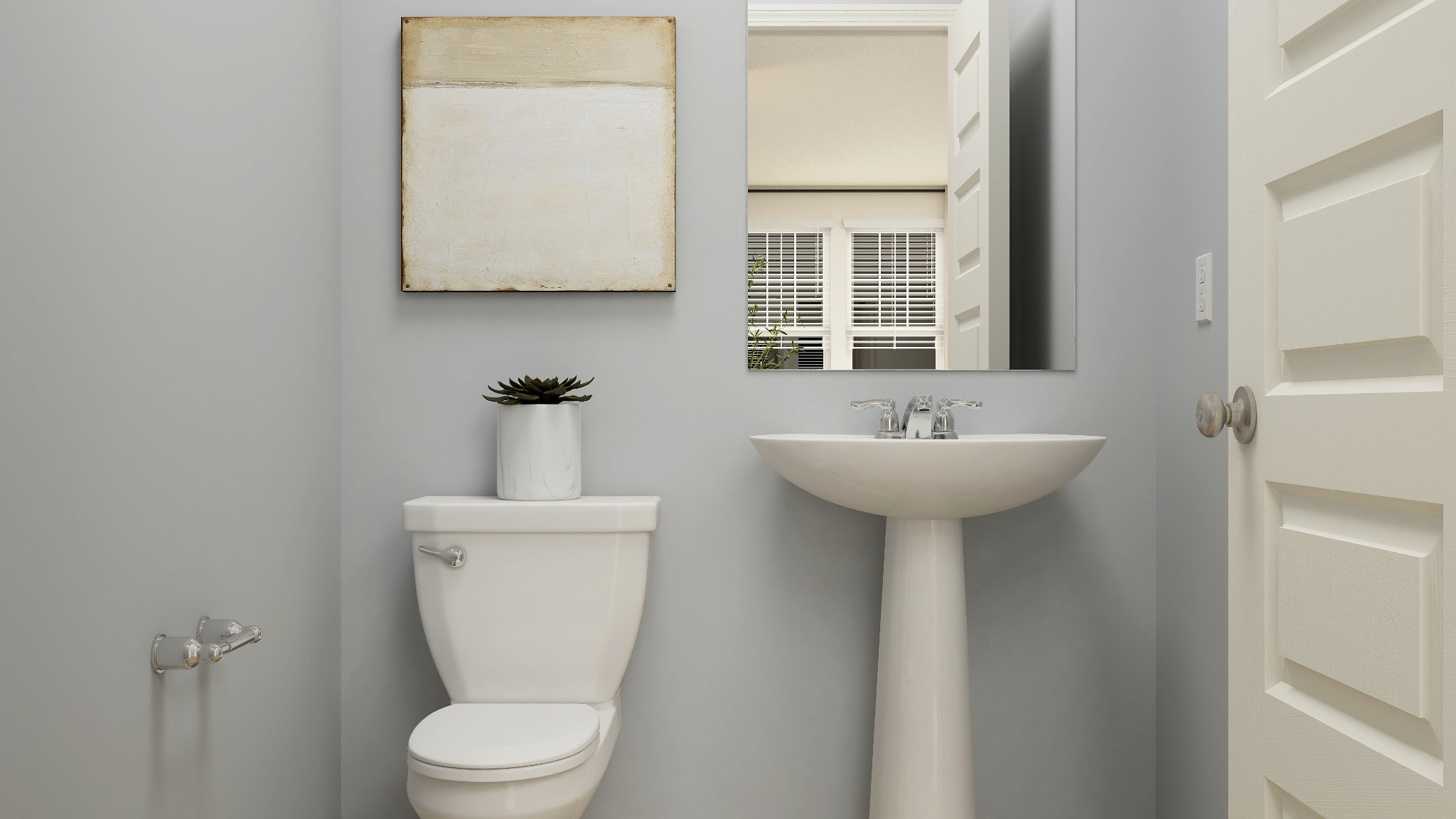 524 Hinton Street Lebanon, TN 37090 - Photo 7 of 20 a bathroom with a sink toilet and mirror