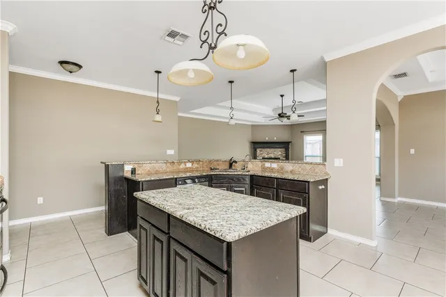 a storage room with empty racks