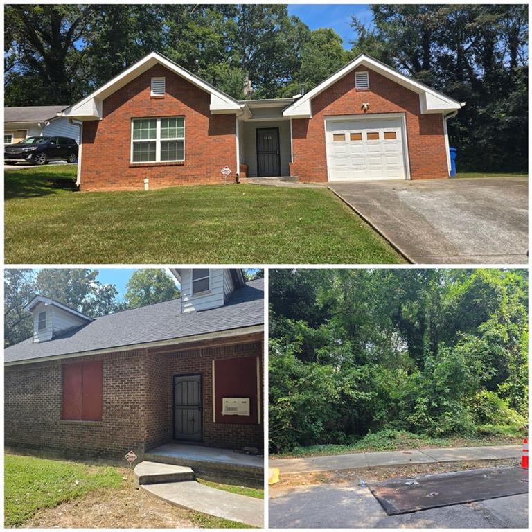 a view of outdoor space yard and front view of a house