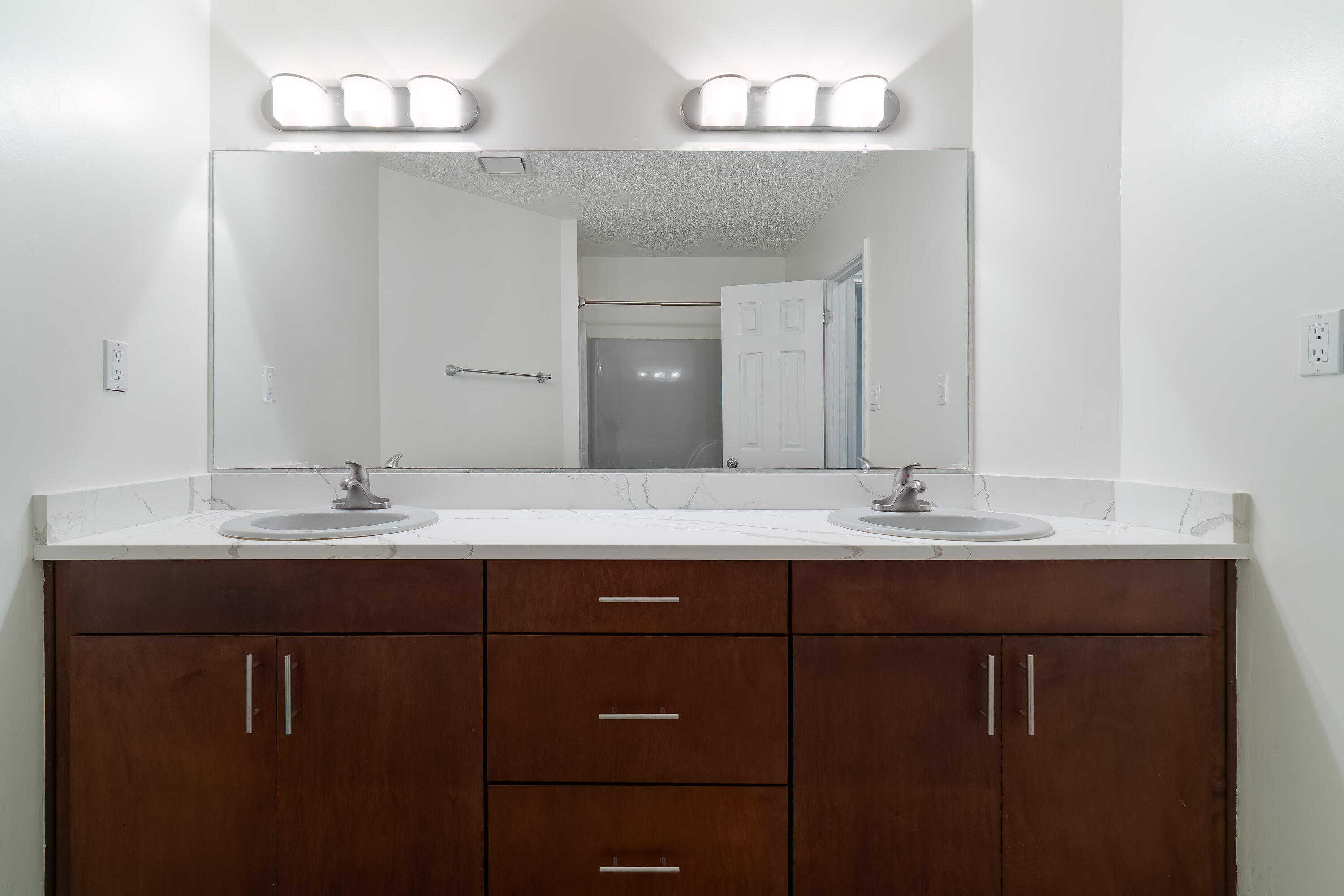 946 Shalimar Point Drive Shalimar, FL 32579 - Photo 41 of 63 a bathroom with double sink and two mirror