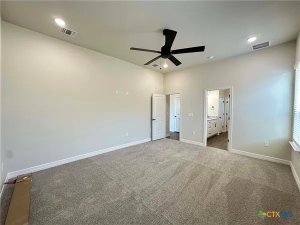 a view of empty room