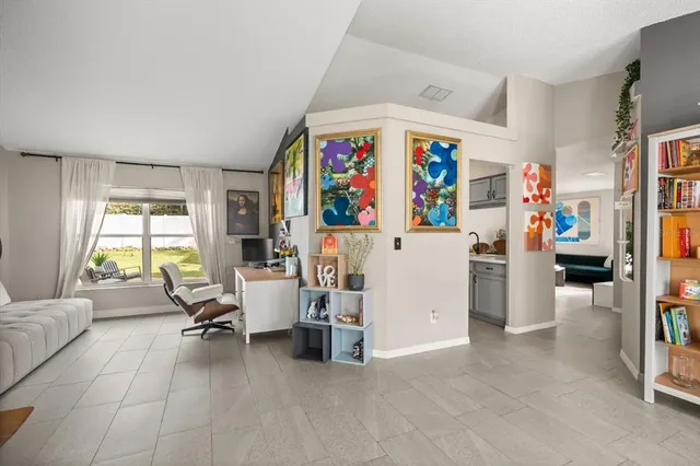 a storage & utility room with a window