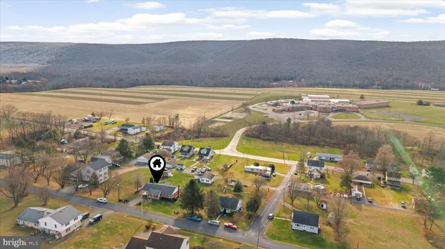 a view of a swimming pool with an ocean view