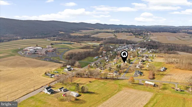 a view of lake with mountain
