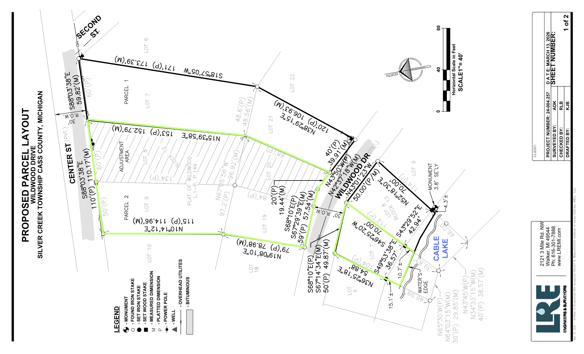 Undisclosed Address Dowagiac, MI 49047 - Photo 3 of 10 PROPOSED PARCEL