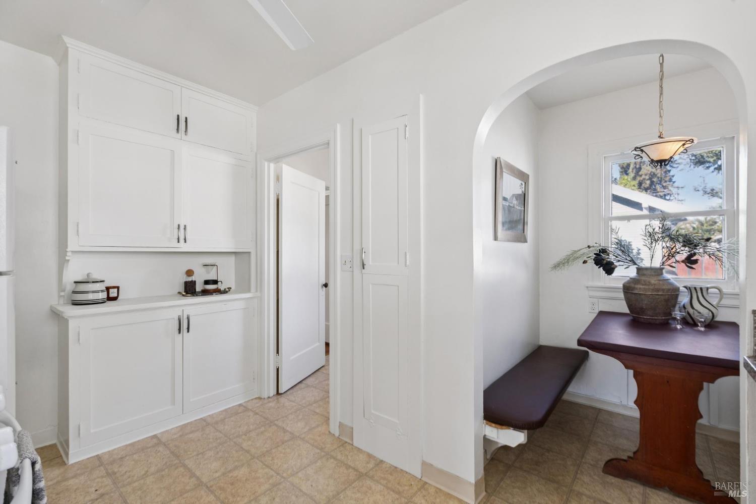 539 Randolph Street Napa, CA 94559 - Photo 17 of 35 a view of kitchen with furniture and wooden floor