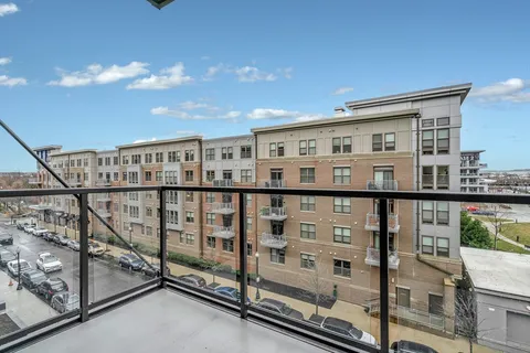 a view of a balcony