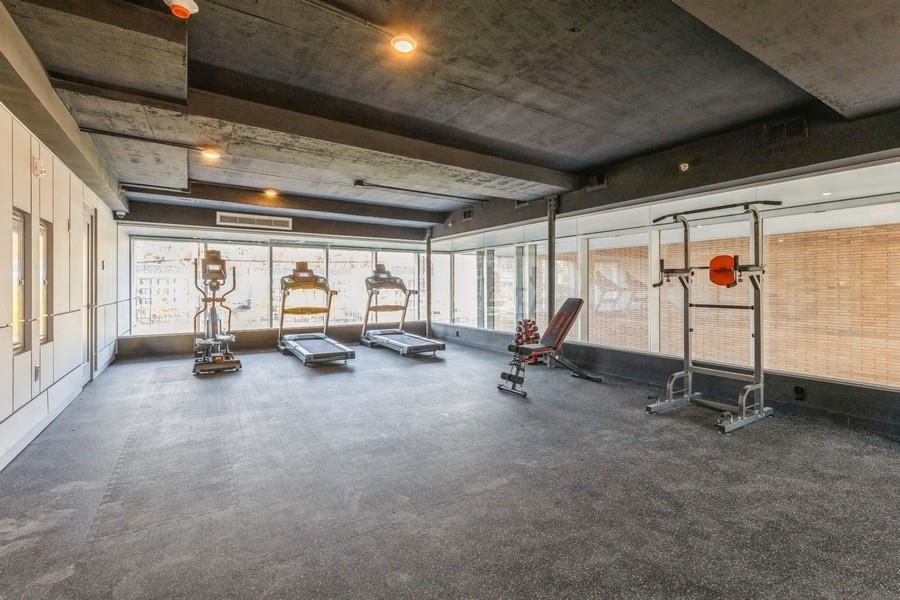 401 Jackson Street, Unit 507 Hoboken, NJ 07030 - Photo 10 of 29 a view of a room with gym equipment